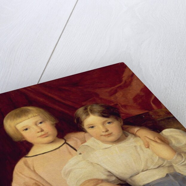 Children, 1834 by Ferdinand Georg Waldmuller