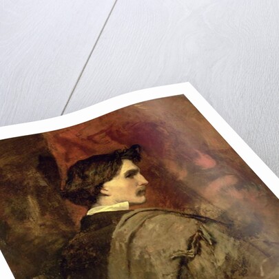 Self Portrait, c.1860 by Anselm Feuerbach