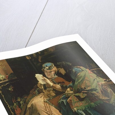 Reading the Letter by Alfred Emile Stevens