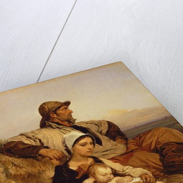 The Fisherman's Family, 1848 by Louis Gallait