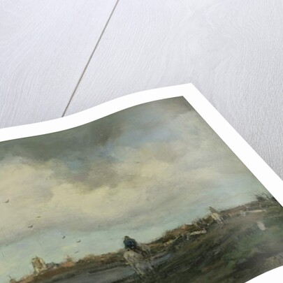 Landscape with Windmills, 1890-5 by Jacob Henricus or Hendricus Maris