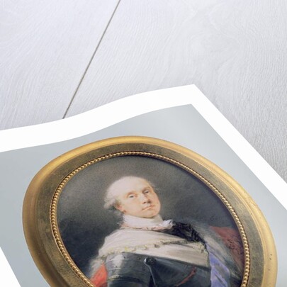 Portrait of Prince Charles Nicholas Othon of Nassau-Siegen, 1790 by Friedrich Heinrich Fuger