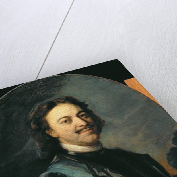Portrait of Peter I, after 1725 by Andrei Matveyev