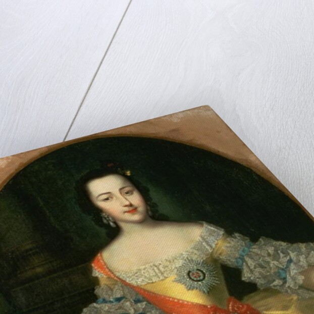 Portrait of Grand Duchess Yekatrina Alexeyevna, later Catherine II, c.1745 by Georg Christoph Grooth