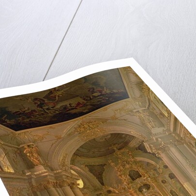 Interior of the Great Church in the Winter Palace, 1829 by Alexei Vasilievich Tyranov