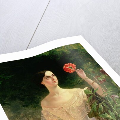 Portrait of Sofia Andreyevna Shuvalova, 1849 by Karl Pavlovich Bryullov