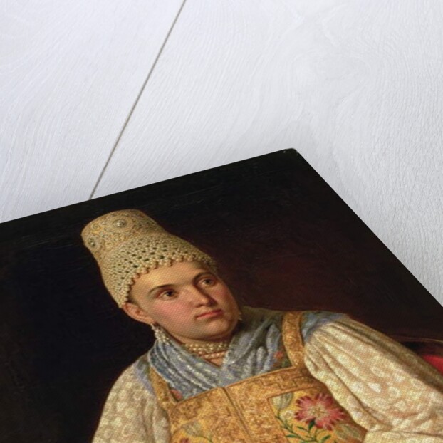 Portrait of Anna Petrovna Filatova, c.1840 by Russian School