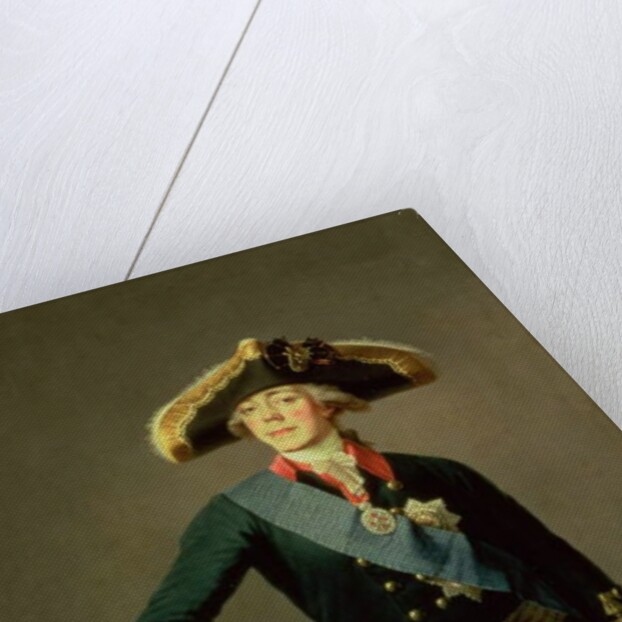 Portrait of Paul I, 1796-7 by Stepan Semenovich Shchukin