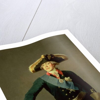 Portrait of Paul I, 1796-7 by Stepan Semenovich Shchukin