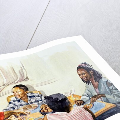 Weekend Breakfast, 2003 by Colin Bootman