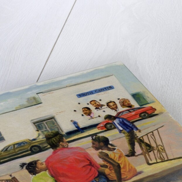 Summer City Stoop, 2000 by Colin Bootman