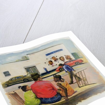 Summer City Stoop, 2000 by Colin Bootman