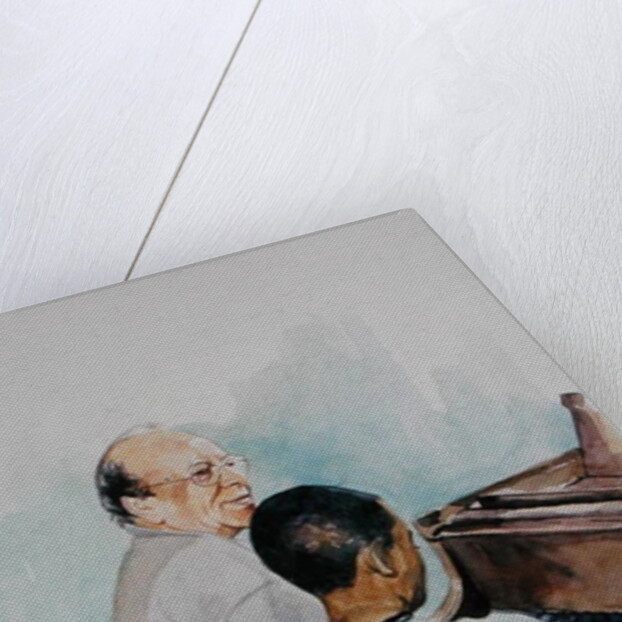 The Piano Lesson by Colin Bootman