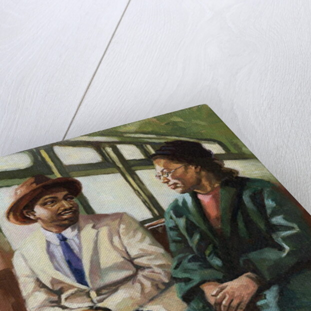 Martin and Rosa up front, 2001 by Colin Bootman