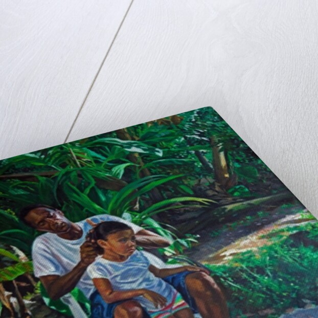 Grandfather and Child, 2010 by Colin Bootman