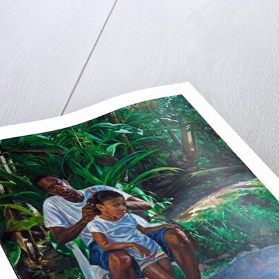 Grandfather and Child, 2010 by Colin Bootman