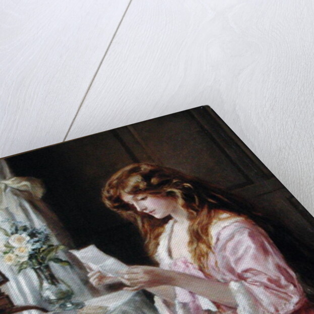 The Love Letter, 1904 by Nina Hardy