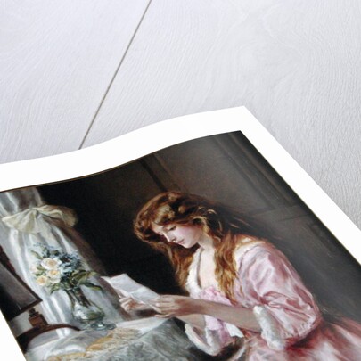 The Love Letter, 1904 by Nina Hardy