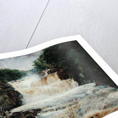 Swallow Falls, Bettws-y-Coed, North Wales, 1873 by Edwin Frederick Holt