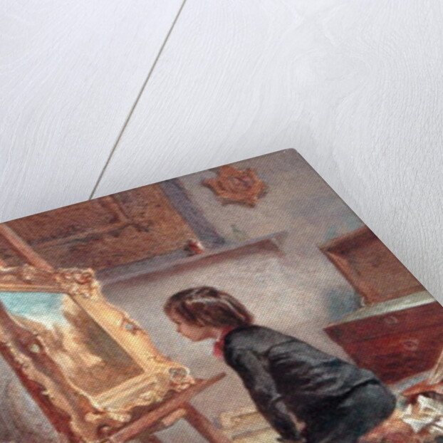 The Young Connoisseur, 1869 by Pierre Edouard Frere