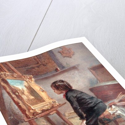 The Young Connoisseur, 1869 by Pierre Edouard Frere