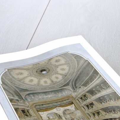 Design for a Theatre, c.1860 by French School