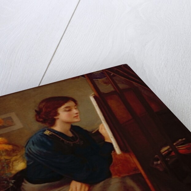 At the Easel by James N. Lee