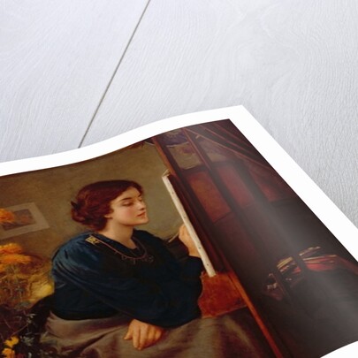 At the Easel by James N. Lee