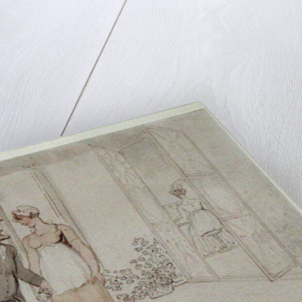 Amorous Attentions, c.1800 by Thomas Rowlandson