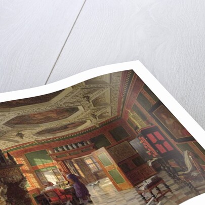 Interior of the Rosenburg Palace, Copenhagen by Heinrich Hansen