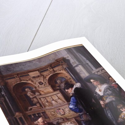 A Meeting with the Architect, 1866 by Edward Killingworth Johnson