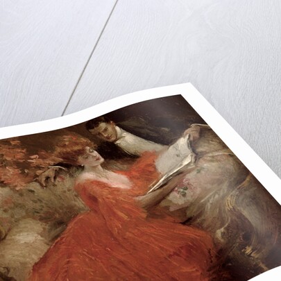 Flirtation, 1910 by Reginald Pannett