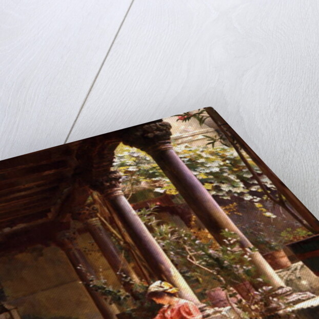 A Courtyard in Venice, 1896 by Henry Woods