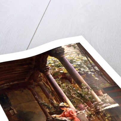 A Courtyard in Venice, 1896 by Henry Woods