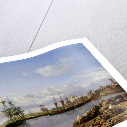 Shipping off a Baltic Port by Carl E. & Neumann Carl Johan Larsen