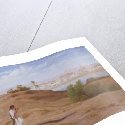 A Goat Herd near Cairo by Frederick Goodall