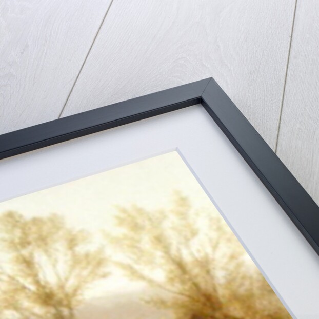 Extensive River Landscape with Cattle by Edward J. Duval