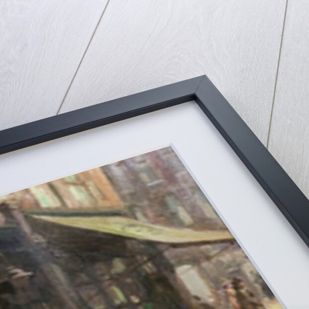 A London Street Market by Allan Douglas Davidson