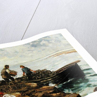 Loading Lobster Pots, c.1900 by David Fulton