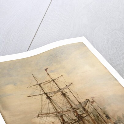 On the Thames below Greenwich, c.1905 by Charles Edward Dixon