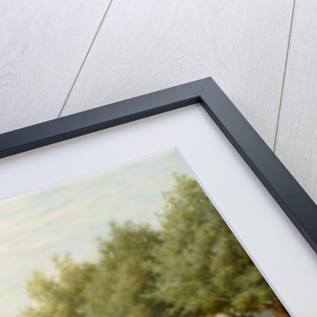 Cattle in a Water Meadow near Thanington, Kent, 1901 by William Sidney Cooper