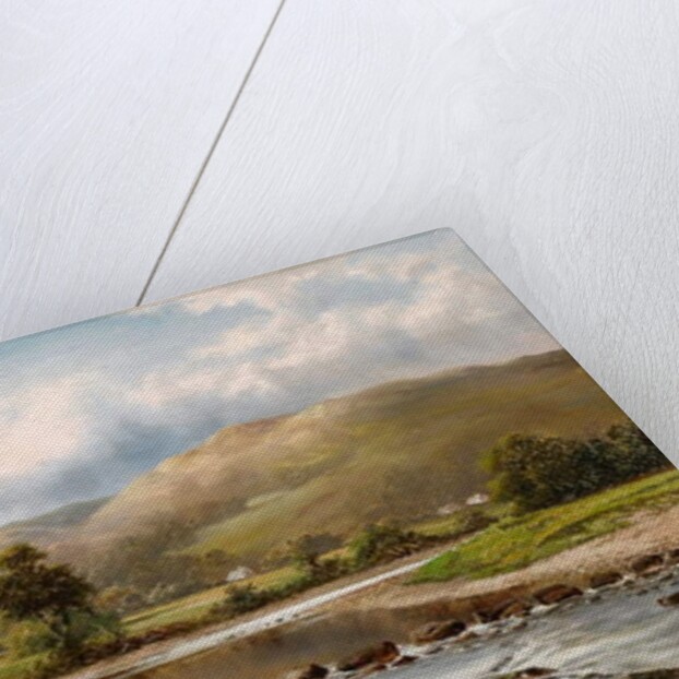 Stepping Stones at Bettws-y-Coed, North Wales by William Henry Mander