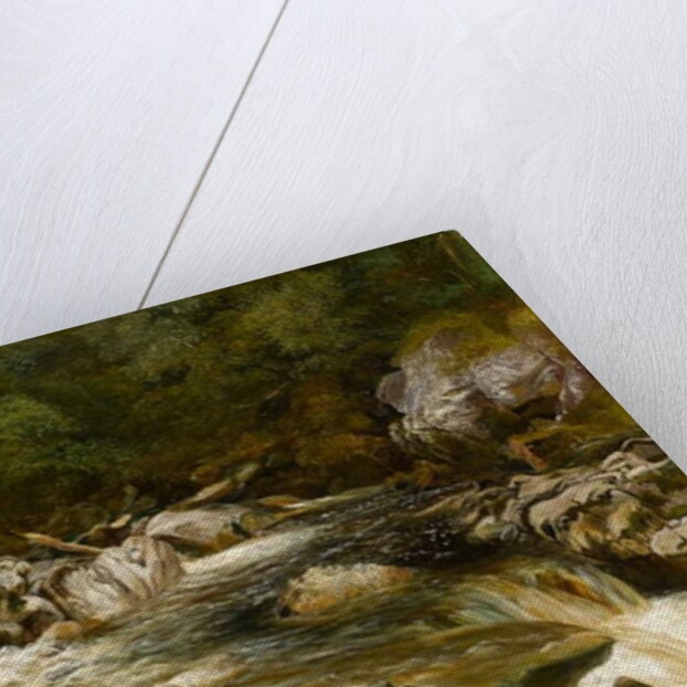 Waterfall on the River Conway, North Wales by R. Haddon