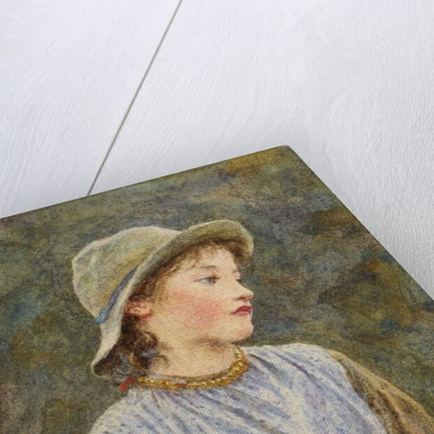 Portrait study of Hetty by Helen Allingham