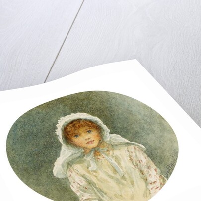 Portrait study of Kitty by Helen Allingham
