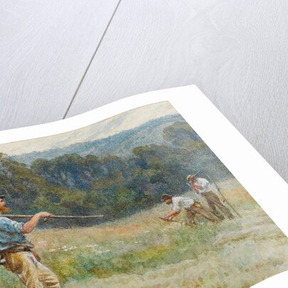 Cutting Hay in the Surrey Hills by Helen Allingham
