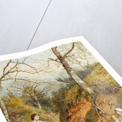 Primrose Gatherers by Myles Birket Foster