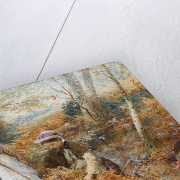 The Fern Gatherers by Myles Birket Foster