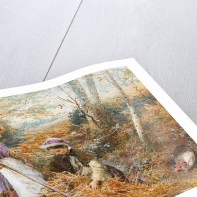 The Fern Gatherers by Myles Birket Foster