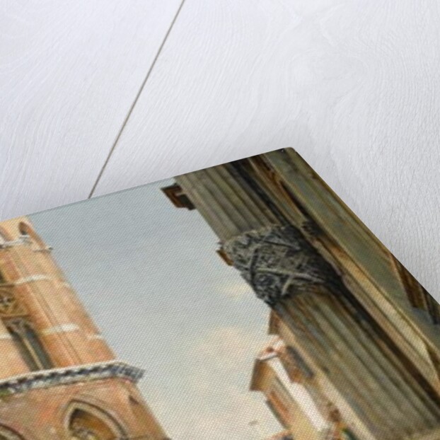 The Church of the Frari and School of San Rocco, Venice, 1892 by Henry Woods